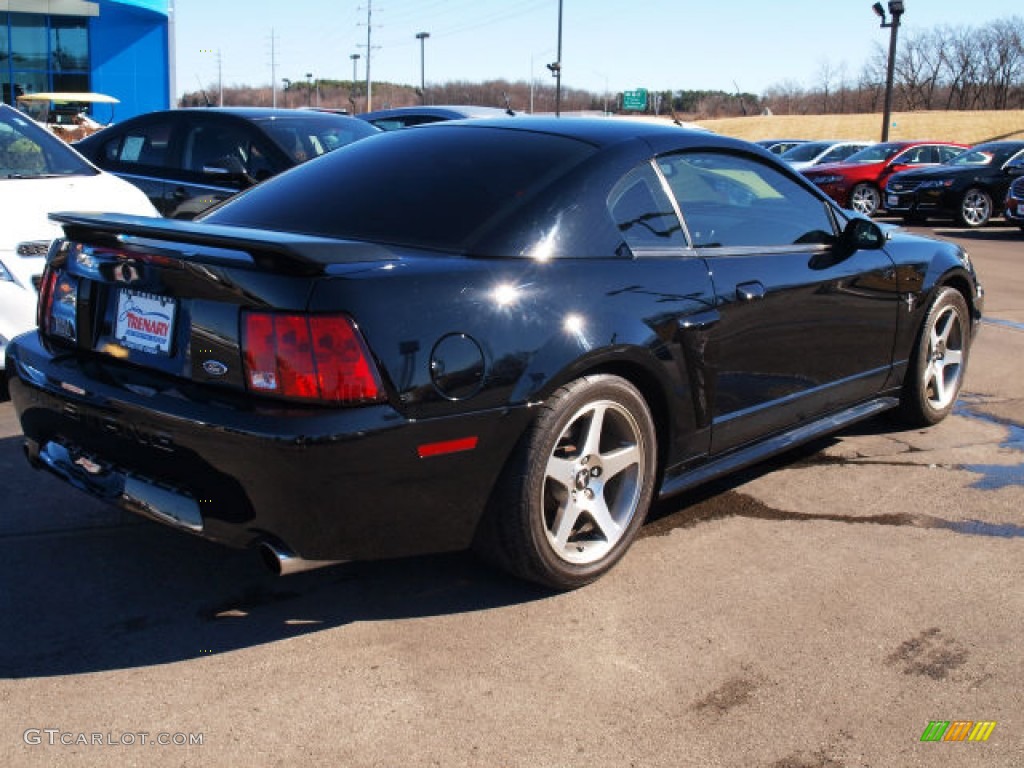 2003 Mustang Mach 1 Coupe - Black / Dark Charcoal photo #3