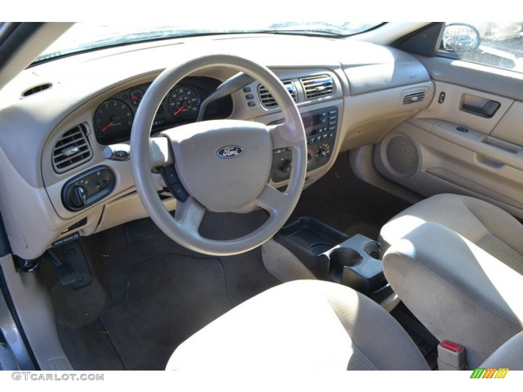 Beige Interior 2005 Ford Taurus SE Photo #90831853