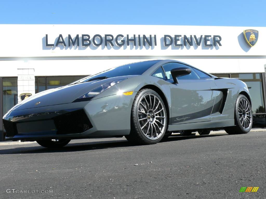 2008 Gallardo Superleggera - Grigio Telesto Metallic (Grey) / Nero Superleggera photo #37