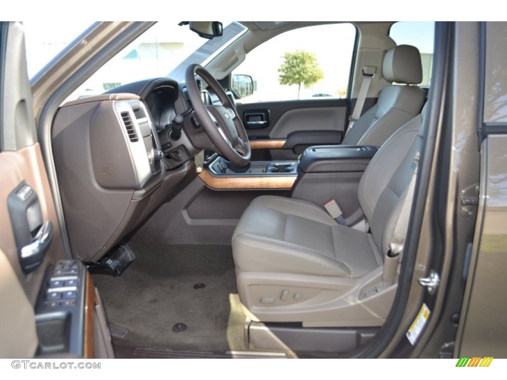 2014 Silverado 1500 LTZ Crew Cab - Brownstone Metallic / Cocoa/Dune photo #9