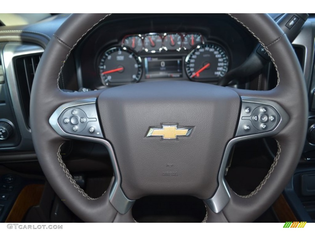 2014 Chevrolet Silverado 1500 LTZ Crew Cab Steering Wheel Photos