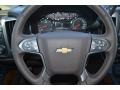 Cocoa/Dune 2014 Chevrolet Silverado 1500 LTZ Crew Cab Steering Wheel
