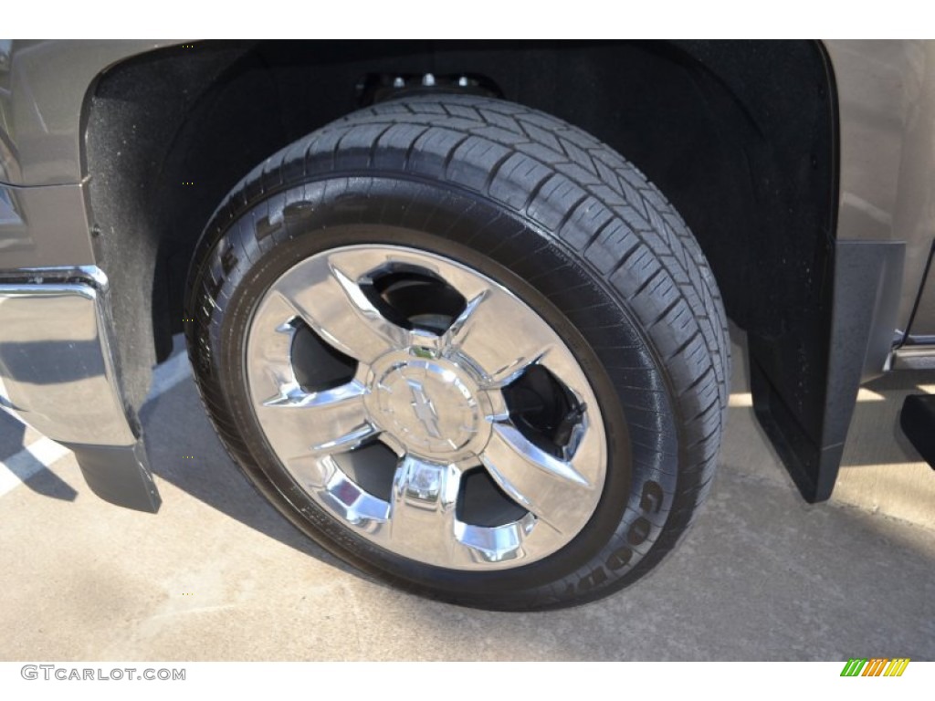 2014 Silverado 1500 LTZ Crew Cab - Brownstone Metallic / Cocoa/Dune photo #20