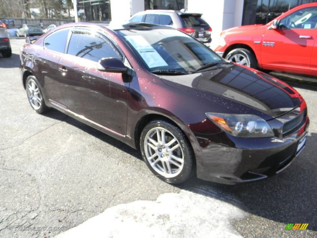 2008 tC  - Sizzling Crimson Red Mica / Dark Charcoal Gray photo #4