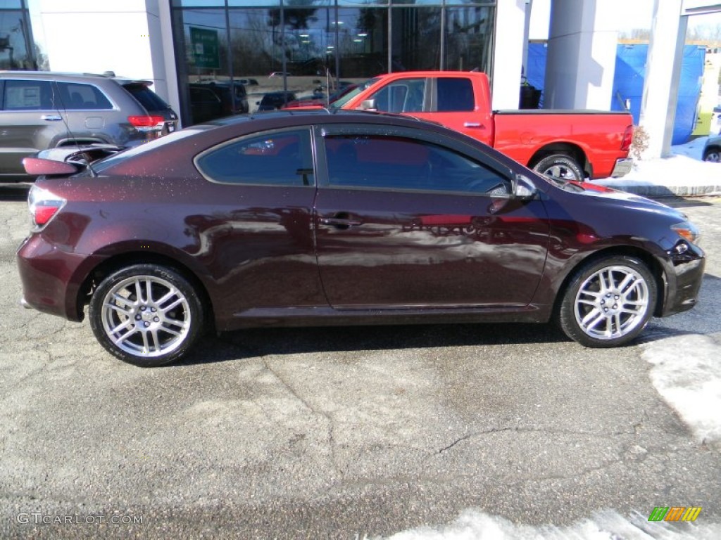 2008 tC  - Sizzling Crimson Red Mica / Dark Charcoal Gray photo #5