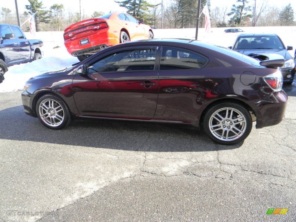 2008 tC  - Sizzling Crimson Red Mica / Dark Charcoal Gray photo #10