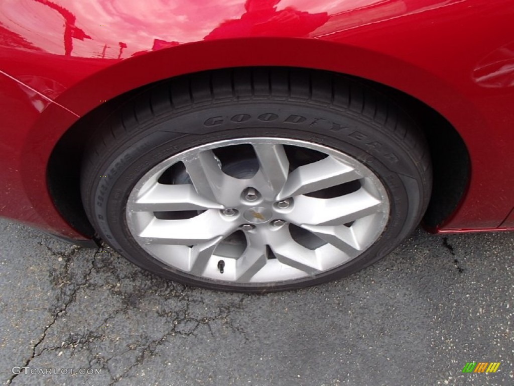 2014 Impala LTZ - Crystal Red Tintcoat / Jet Black/Mojave photo #10