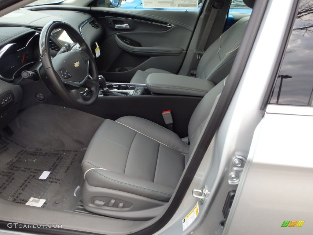 2014 Impala LTZ - Silver Ice Metallic / Jet Black/Dark Titanium photo #3