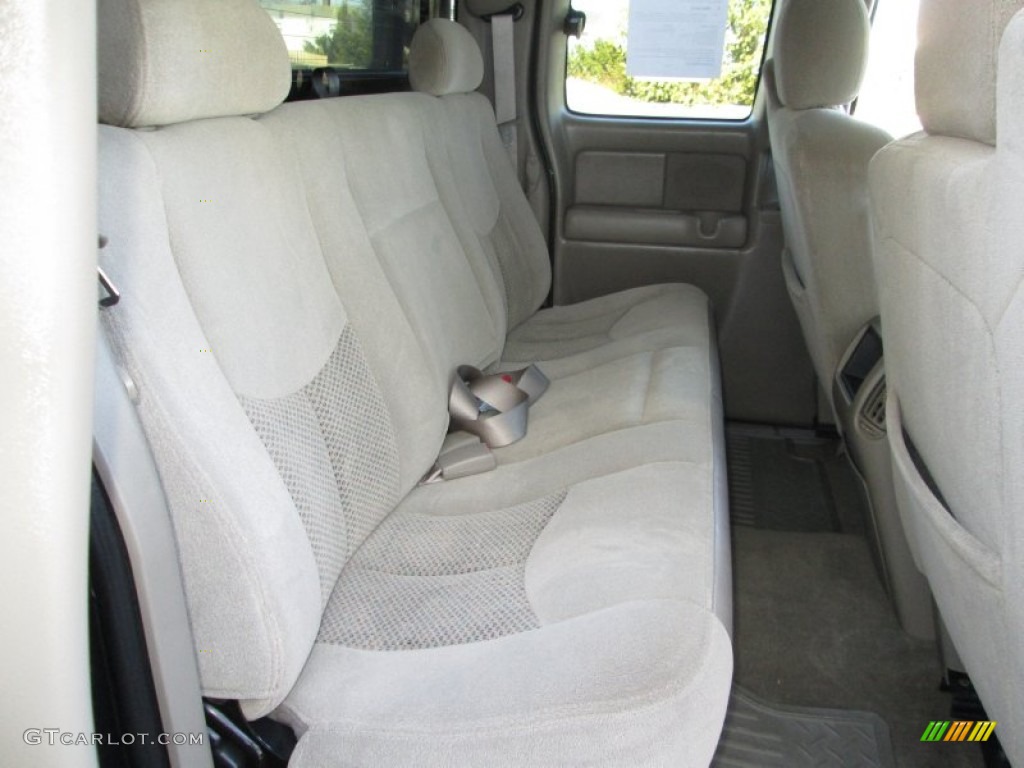 2004 Chevrolet Silverado 1500 Z71 Extended Cab 4x4 Rear Seat Photo #90834550