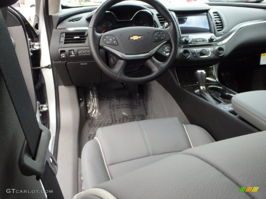 2014 Impala LTZ - Silver Ice Metallic / Jet Black/Dark Titanium photo #6