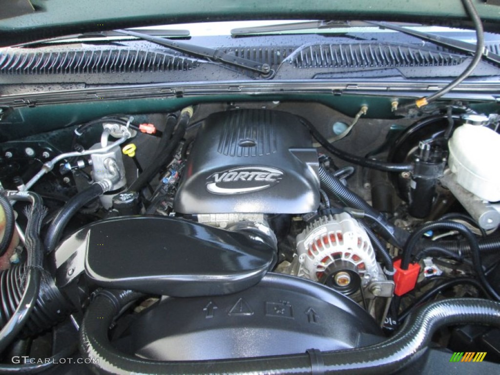2004 Chevrolet Silverado 1500 Z71 Extended Cab 4x4 5.3 Liter OHV 16-Valve Vortec V8 Engine Photo #90834808
