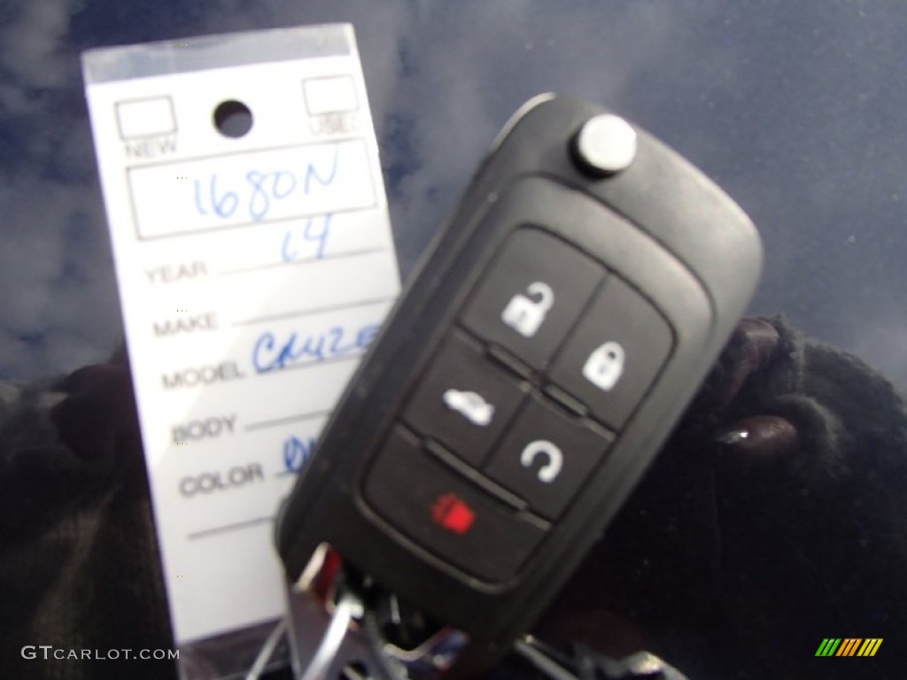 2014 Cruze LT - Blue Ray Metallic / Jet Black photo #11