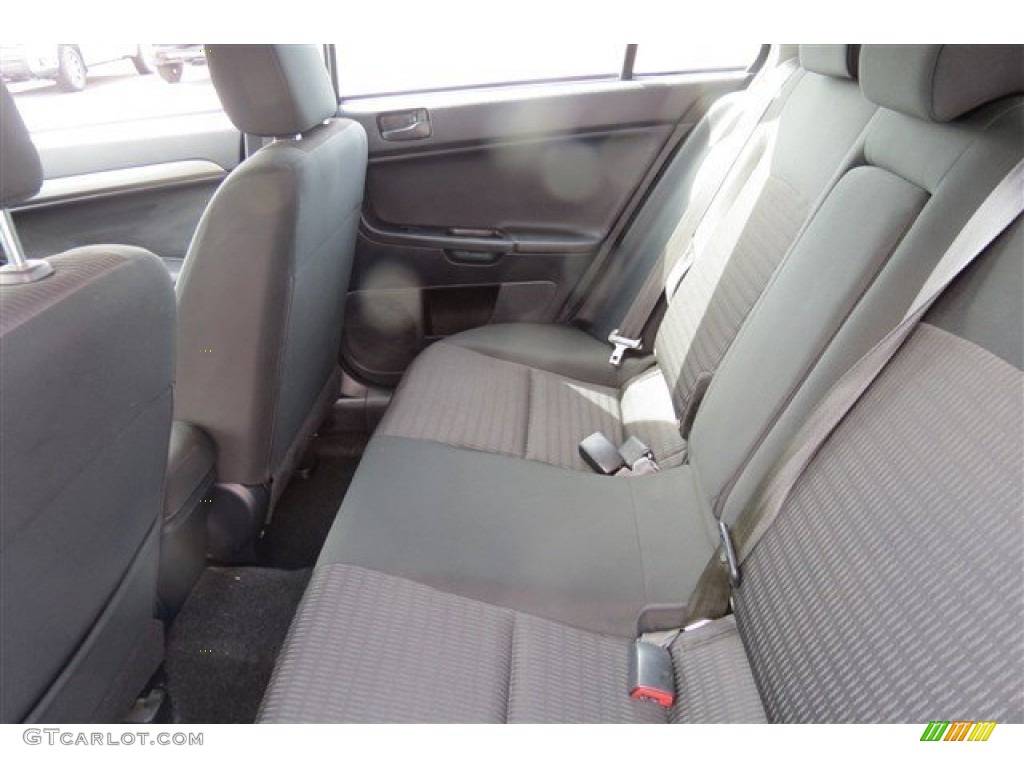 2013 Lancer Sportback ES - Mercury Gray Pearl / Black photo #12