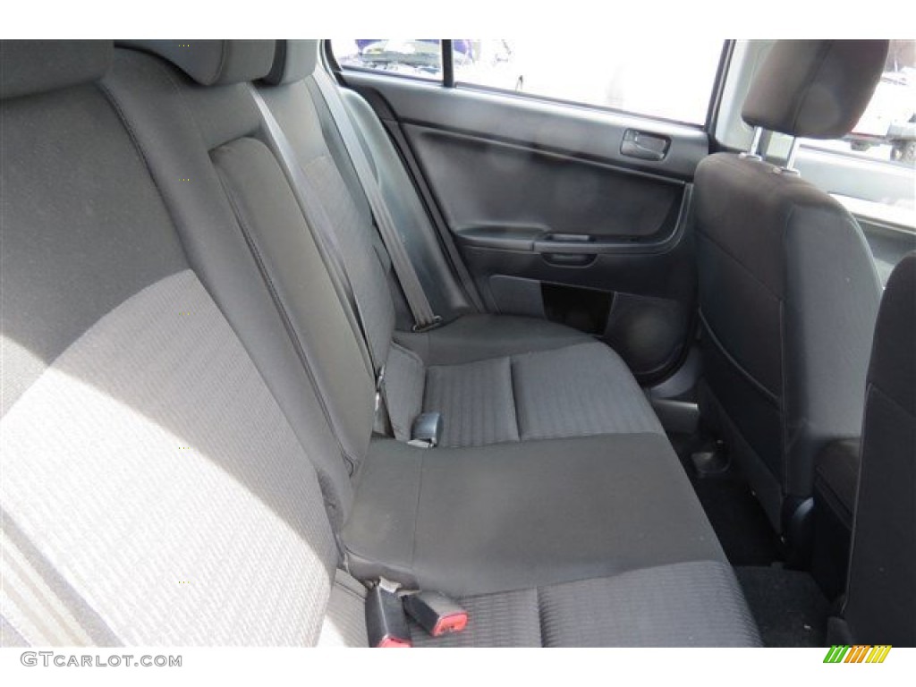 2013 Lancer Sportback ES - Mercury Gray Pearl / Black photo #14