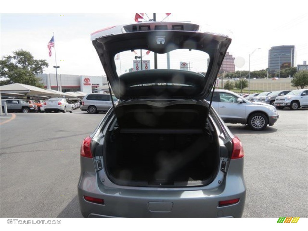 2013 Lancer Sportback ES - Mercury Gray Pearl / Black photo #15