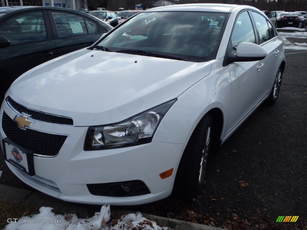2014 Cruze Eco - Summit White / Jet Black photo #1