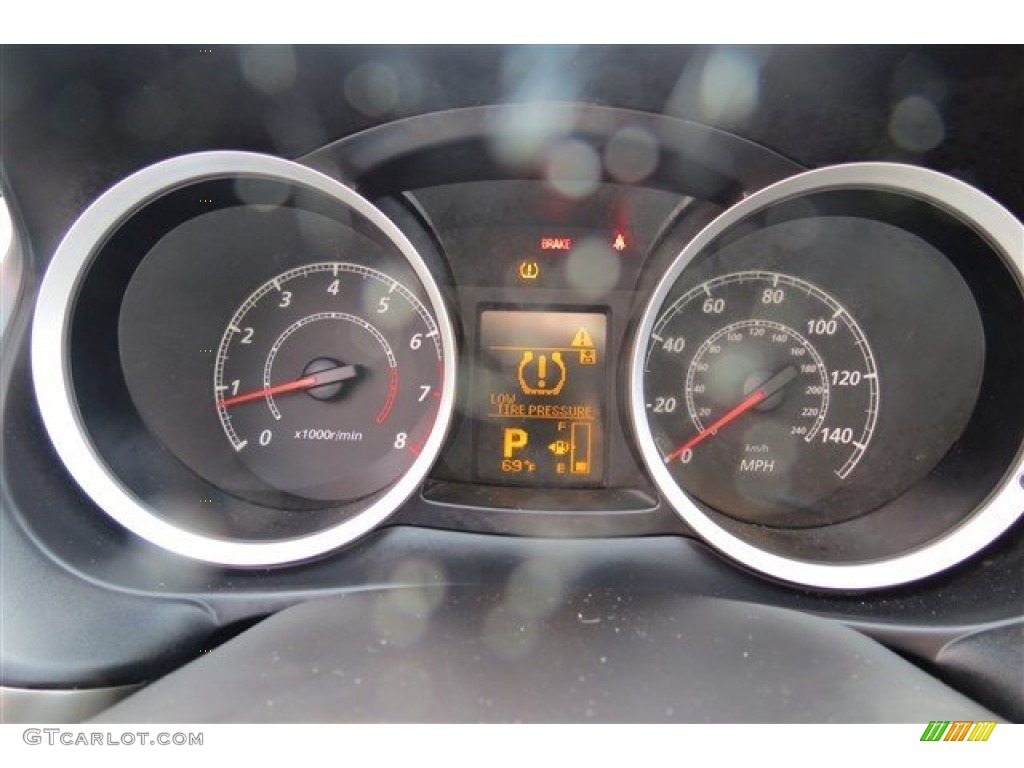 2013 Lancer Sportback ES - Mercury Gray Pearl / Black photo #17