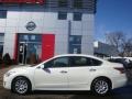 Pearl White - Altima 2.5 S Photo No. 8