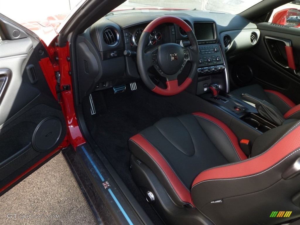 Black Edition Black/Red Interior 2014 Nissan GT-R Black Edition Photo #90835696