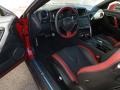 2014 Nissan GT-R Black Edition Black/Red Interior Prime Interior Photo