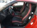Black Edition Black/Red 2014 Nissan GT-R Black Edition Interior Color