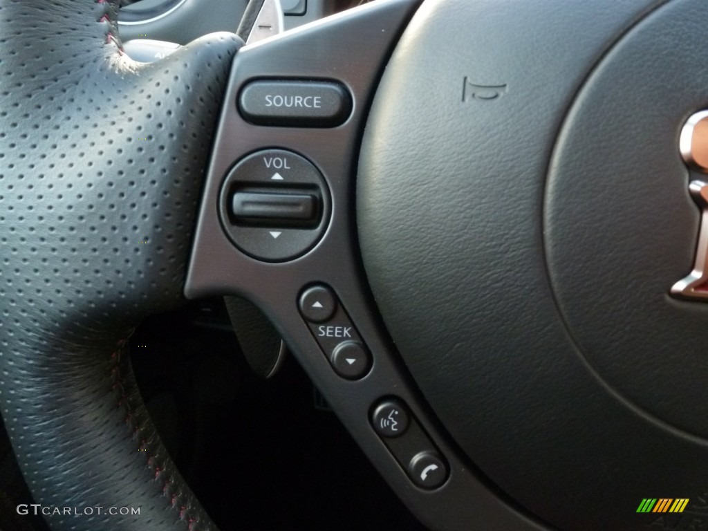 2014 Nissan GT-R Black Edition Controls Photo #90836164