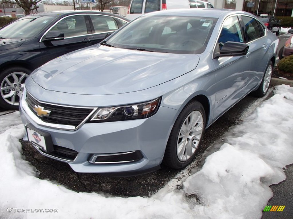 2014 Impala LS - Silver Topaz Metallic / Jet Black/Dark Titanium photo #1
