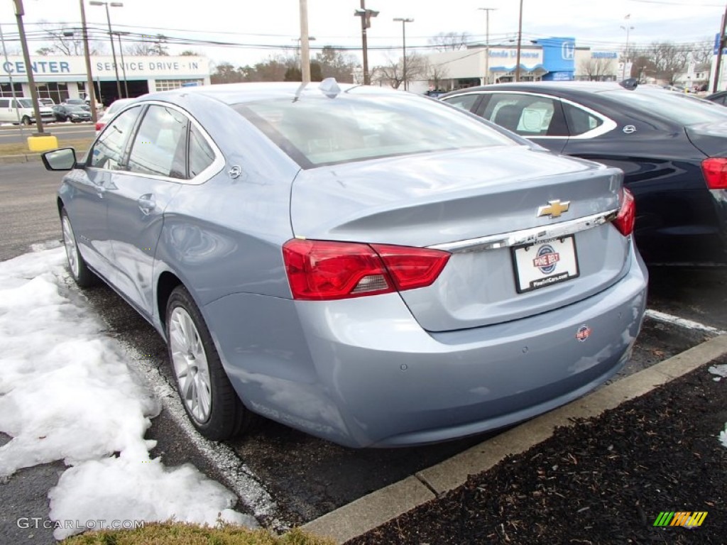 2014 Impala LS - Silver Topaz Metallic / Jet Black/Dark Titanium photo #2
