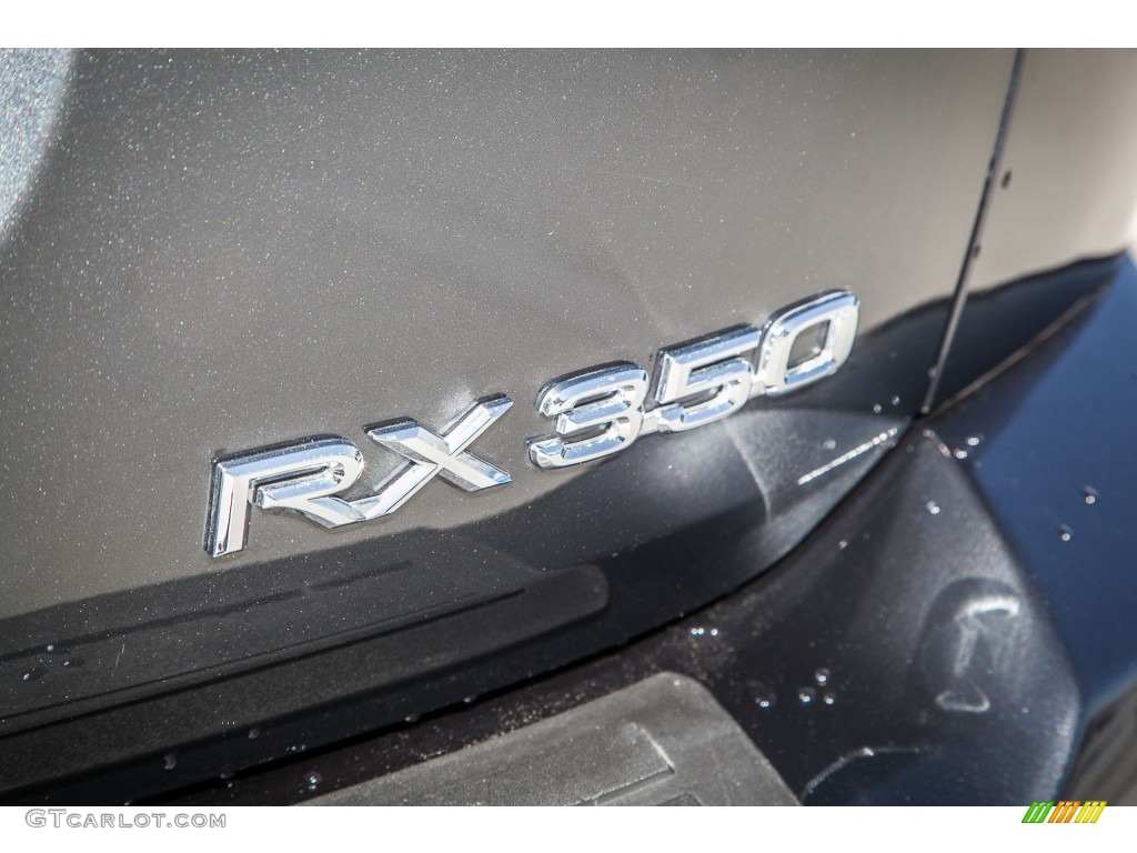 2009 RX 350 - Smokey Granite / Black photo #7