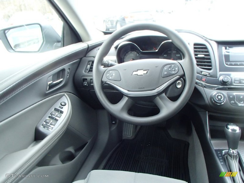 2014 Impala LS - Silver Topaz Metallic / Jet Black/Dark Titanium photo #6