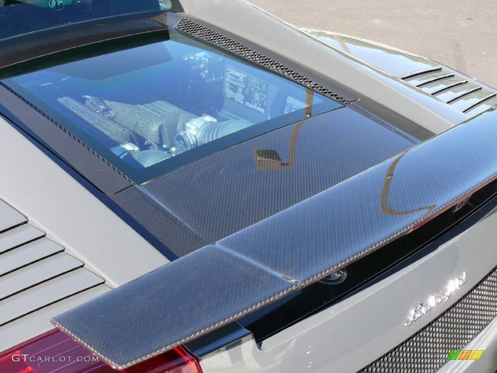 2008 Gallardo Superleggera - Grigio Telesto Metallic (Grey) / Nero Superleggera photo #44