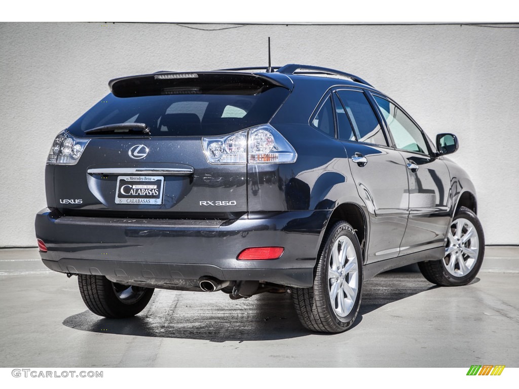 2009 RX 350 - Smokey Granite / Black photo #14