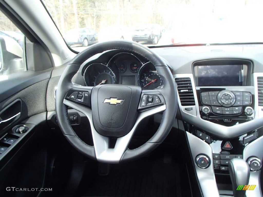 2013 Cruze LTZ - Champagne Silver Metallic / Jet Black photo #7