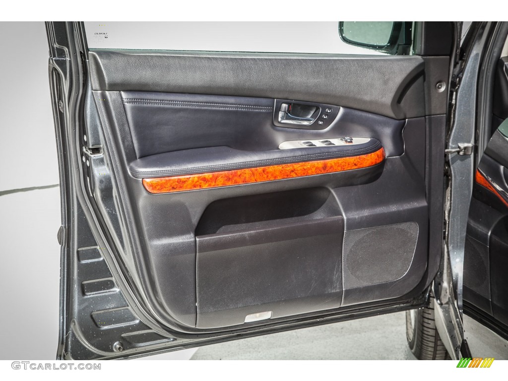 2009 Lexus RX 350 Black Door Panel Photo #90836749
