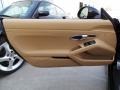 Luxor Beige 2014 Porsche Boxster S Door Panel