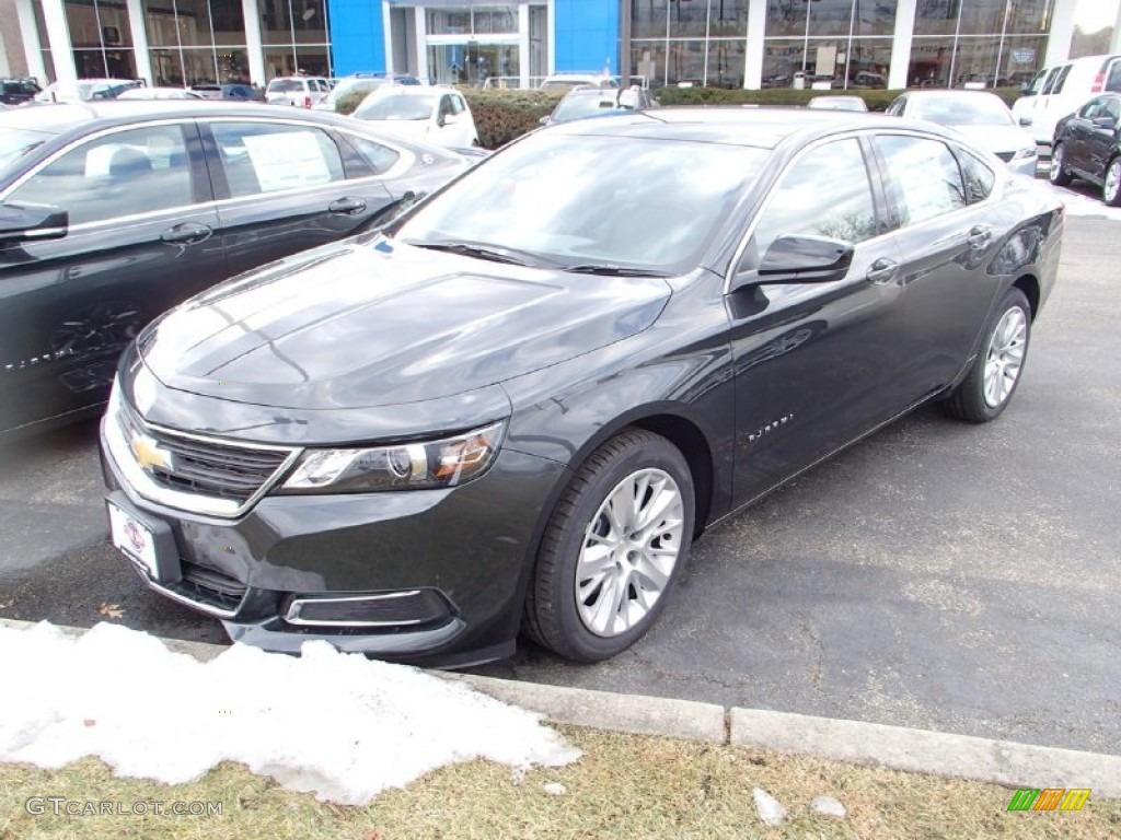 2014 Impala LS - Ashen Gray Metallic / Jet Black/Dark Titanium photo #1