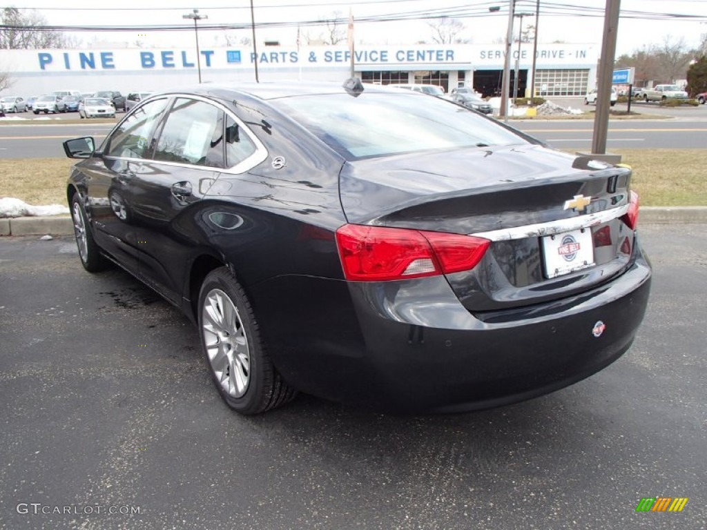 2014 Impala LS - Ashen Gray Metallic / Jet Black/Dark Titanium photo #2