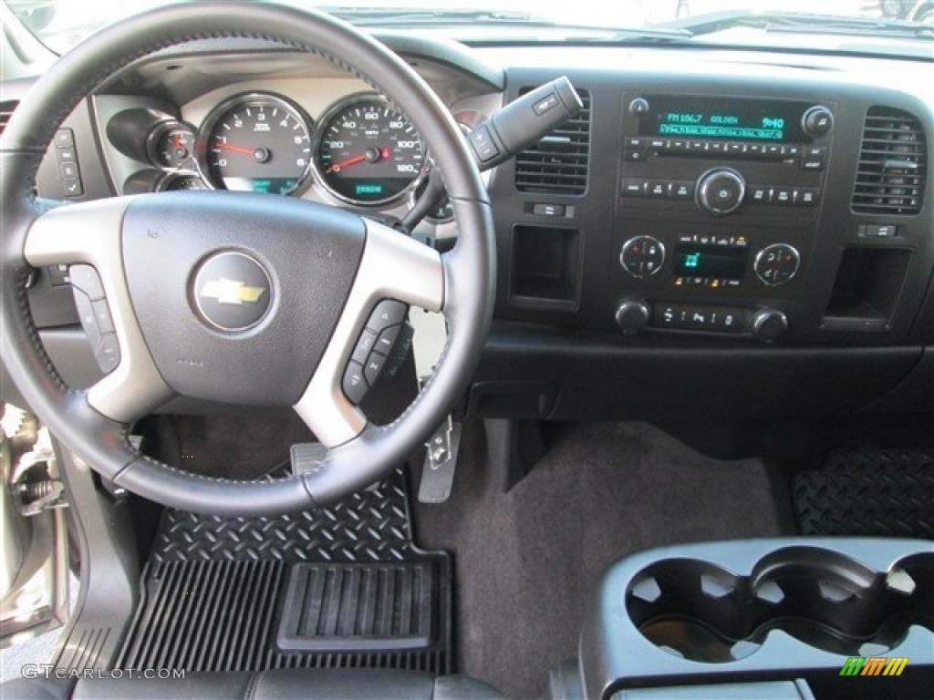 2013 Silverado 1500 LT Crew Cab - Graystone Metallic / Ebony photo #11