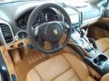 2014 Porsche Cayenne Espresso/Cognac Natural Leather Interior Prime Interior Photo