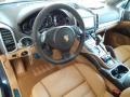 Espresso/Cognac Natural Leather Prime Interior Photo for 2014 Porsche Cayenne #90839566