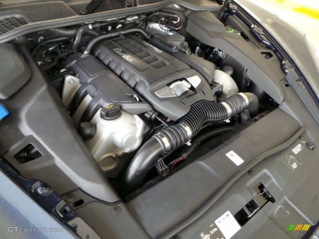2014 Porsche Cayenne Turbo 4.8 Liter DFI Twin-Turbocharged DOHC 32-Valve VVT V8 Engine Photo #90839926