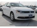 Pure White - Jetta TDI Sedan Photo No. 1