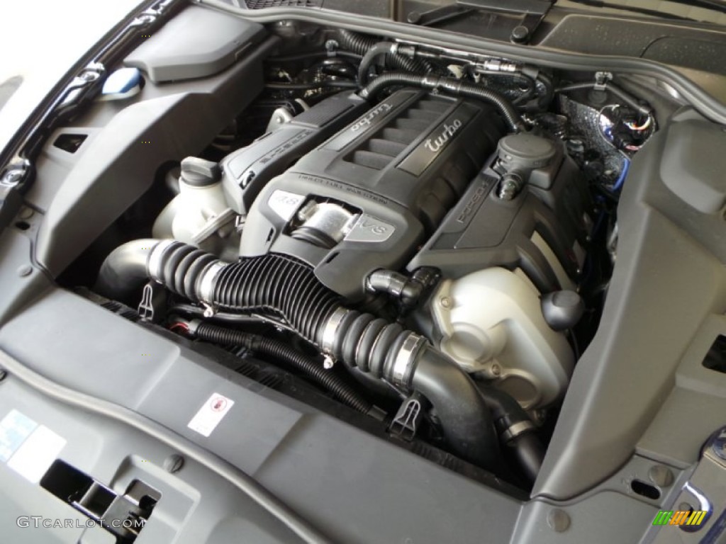 2014 Porsche Cayenne Turbo 4.8 Liter DFI Twin-Turbocharged DOHC 32-Valve VVT V8 Engine Photo #90839944