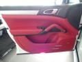 Black/Carrera Red Door Panel Photo for 2014 Porsche Cayenne #90840172