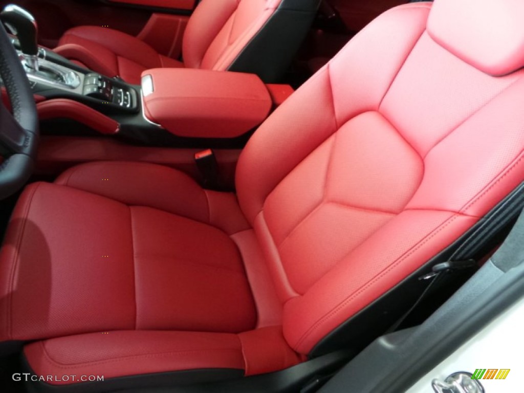 Black/Carrera Red Interior 2014 Porsche Cayenne GTS Photo #90840235