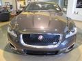 2014 Stratus Grey Metallic Jaguar XJ XJR LWB  photo #2