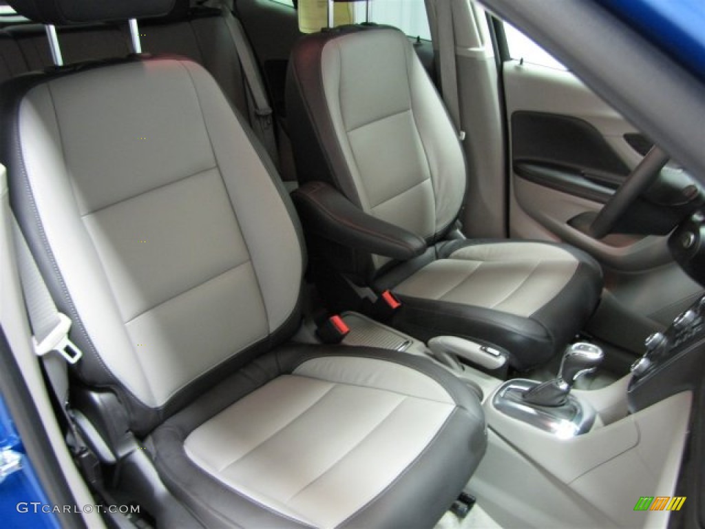 Titanium Interior 2013 Buick Encore Leather Photo #90842530