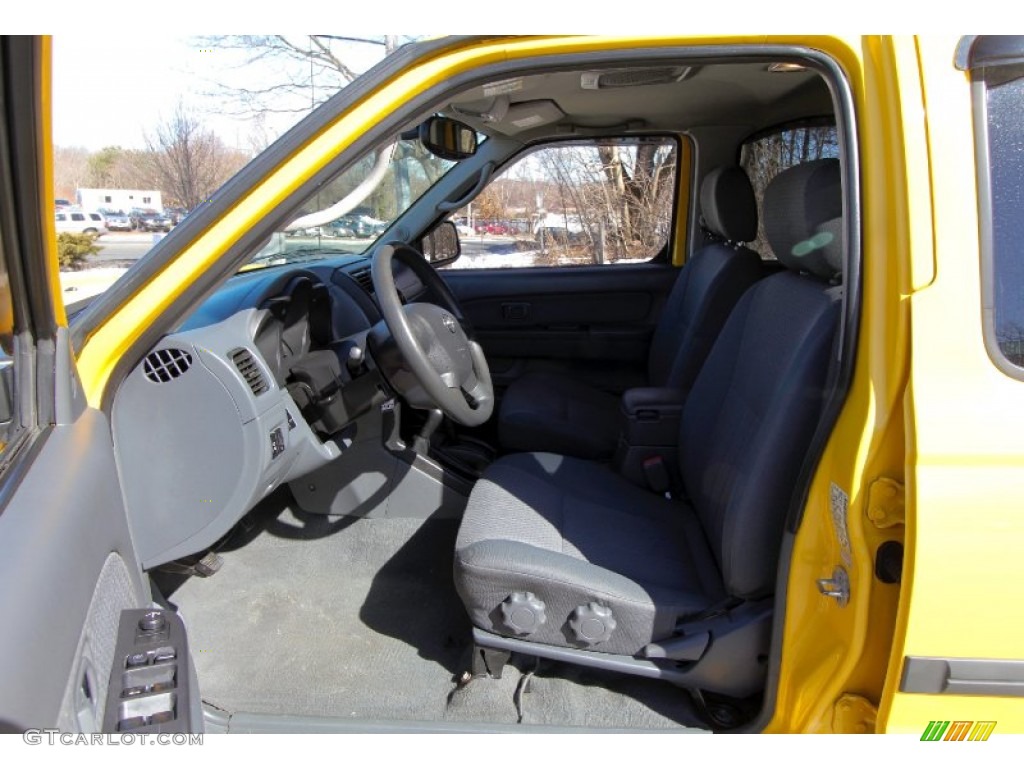 2003 Xterra XE V6 4x4 - Solar Yellow / Gray photo #12