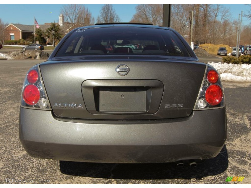 2005 Altima 2.5 S - Smoke Metallic / Charcoal photo #5