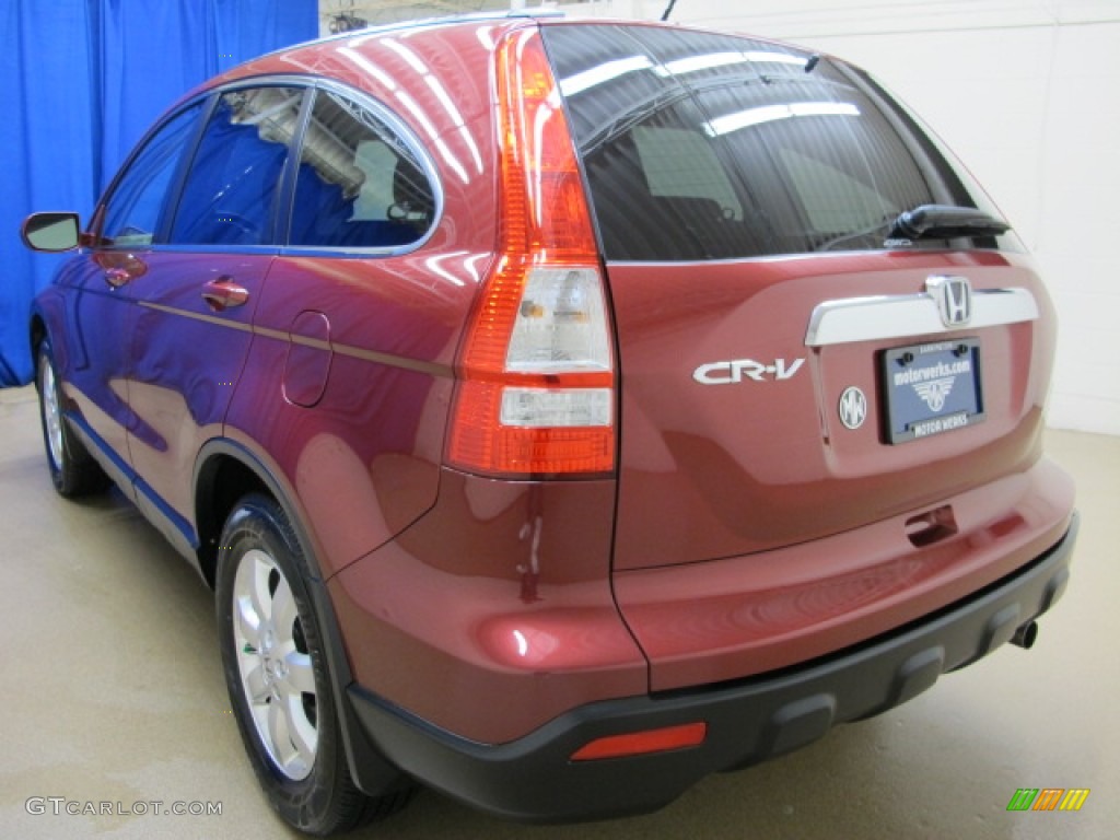 2008 CR-V EX-L 4WD - Tango Red Pearl / Gray photo #5